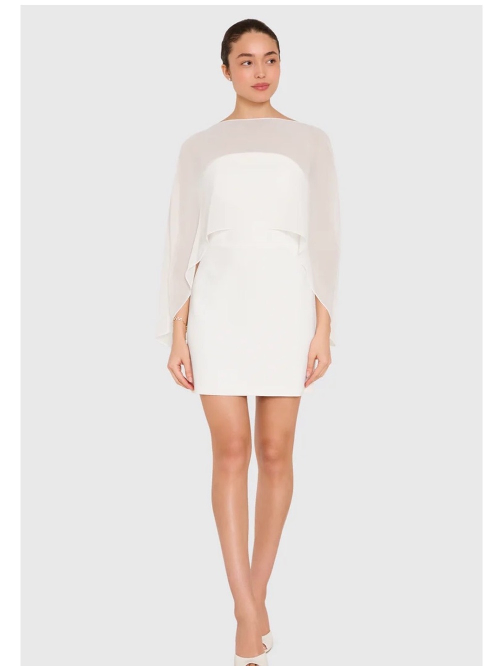 Amanda Uprichard White Strapless Mini Dress